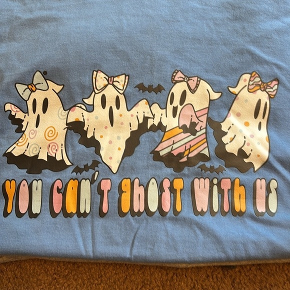 Ghost Graphic Tee You Can’t Ghost With Us - Picture 6 of 6